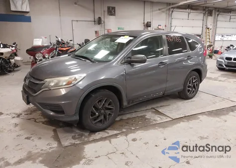 2016 Honda Cr-V Se z USA, uszkodzony, nr VIN 5J6RM4H43GL069004